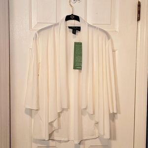 Cream colored special occasion jacket size Small